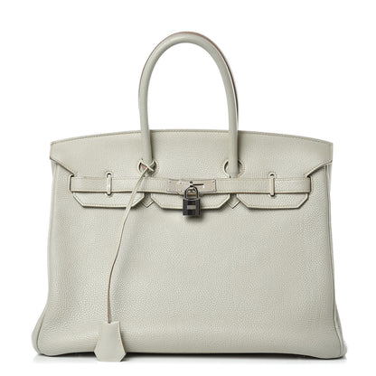 Hermes Togo Birkin 35 Gris Perle 1 of 34