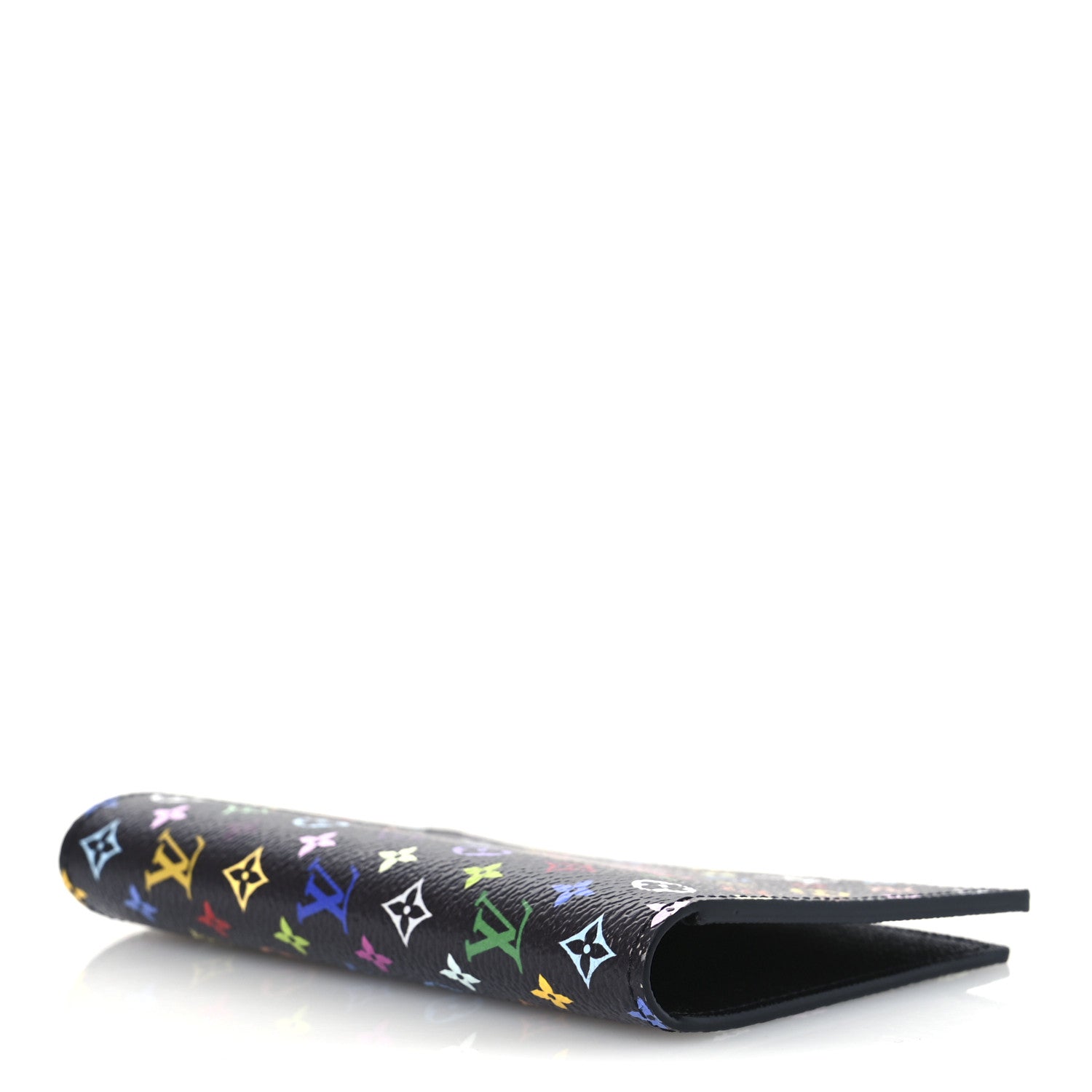 Louis Vuitton LV X TM Monogram Multicolor Passport Cover Black 4 of 7
