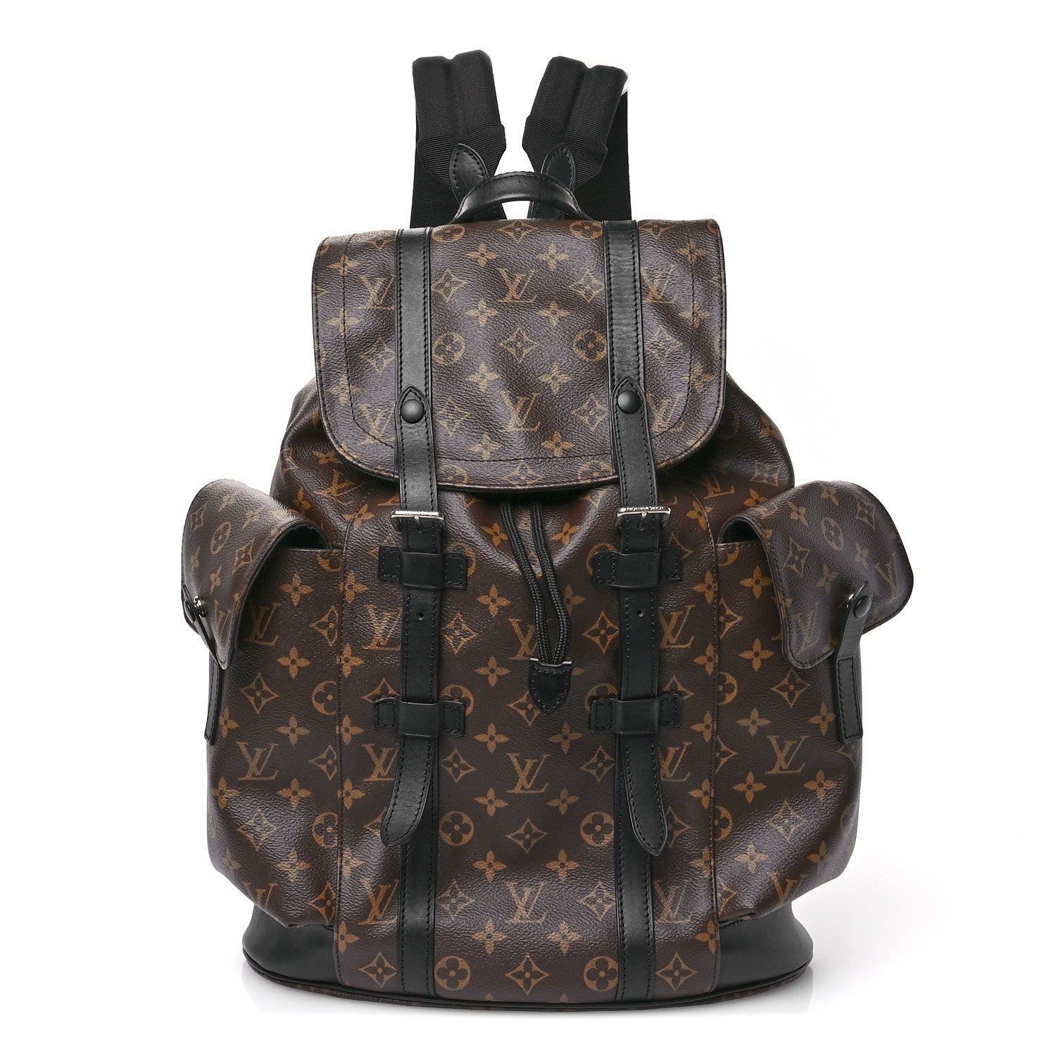 Louis Vuitton Monogram Macassar Christopher MM Backpack 1 of 10