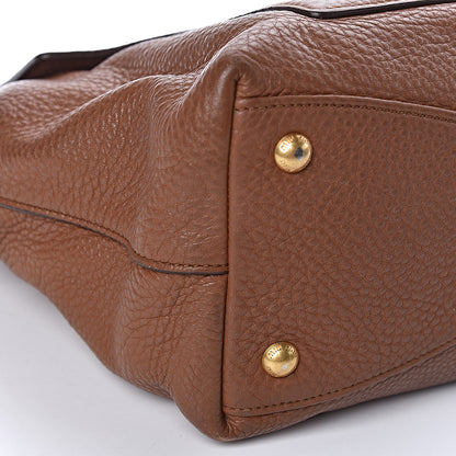 Miu Miu Vitello Daino Top Handle Cannella 12 of 14
