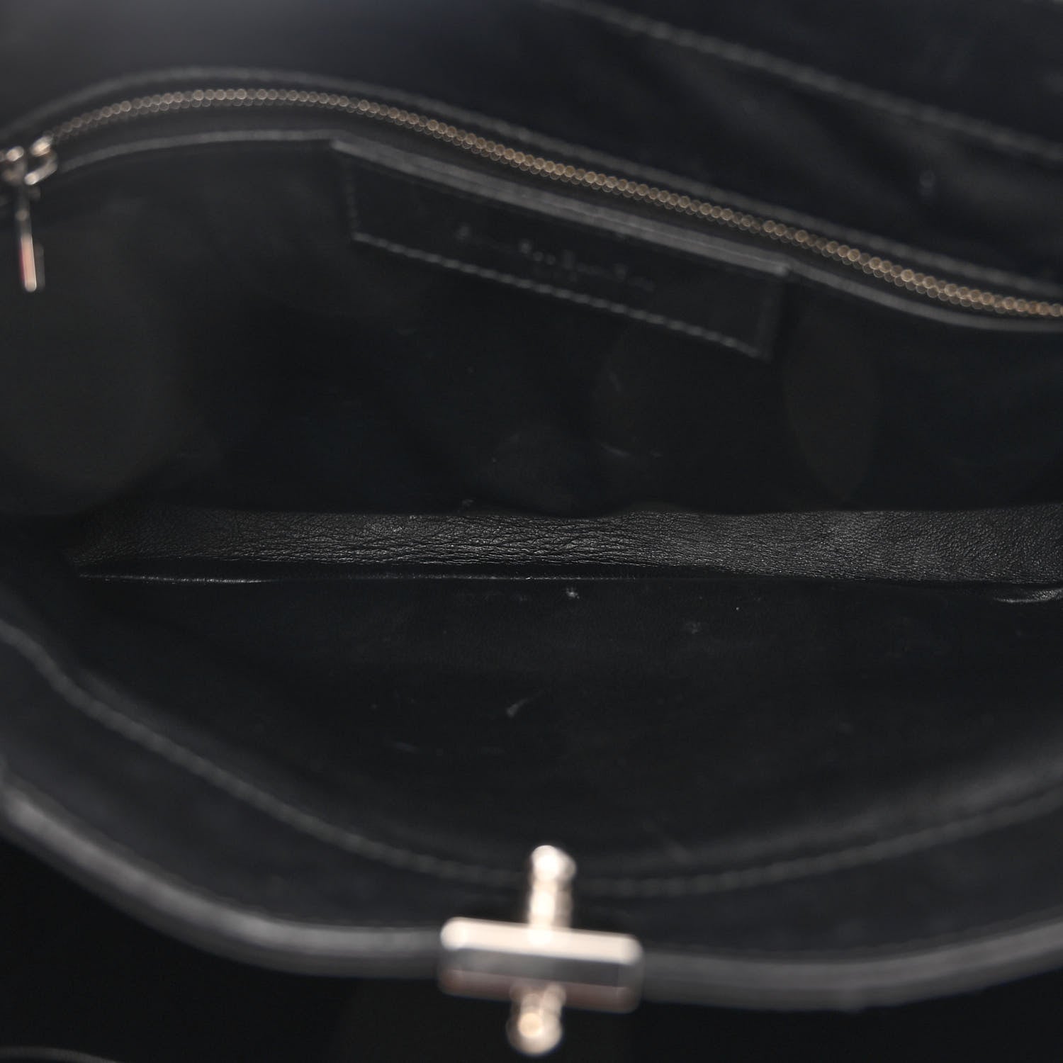 Balenciaga Calfskin Le Dix Soft Cabas M Shoulder Bag Black 6 of 16