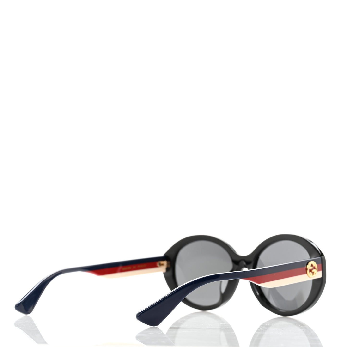 Round Web Sunglasses GG0279SA Black