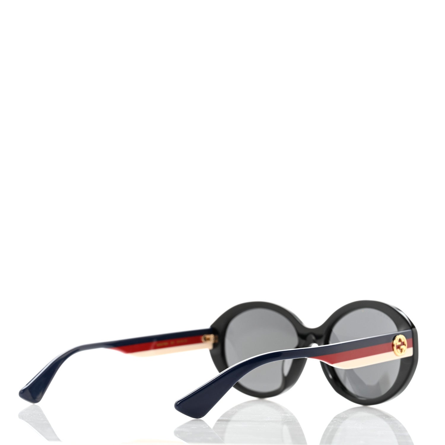 Gucci Round Web Sunglasses GG0279SA Black 4 of 10