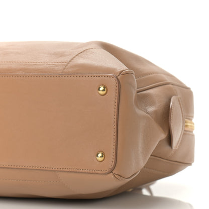 Marc Jacobs Calfskin Venetia Satchel Tan 10 of 10