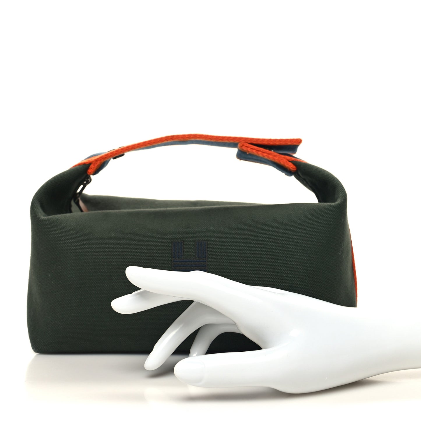 Canvas Small Bride-A-Brac Pouch Vert Foret