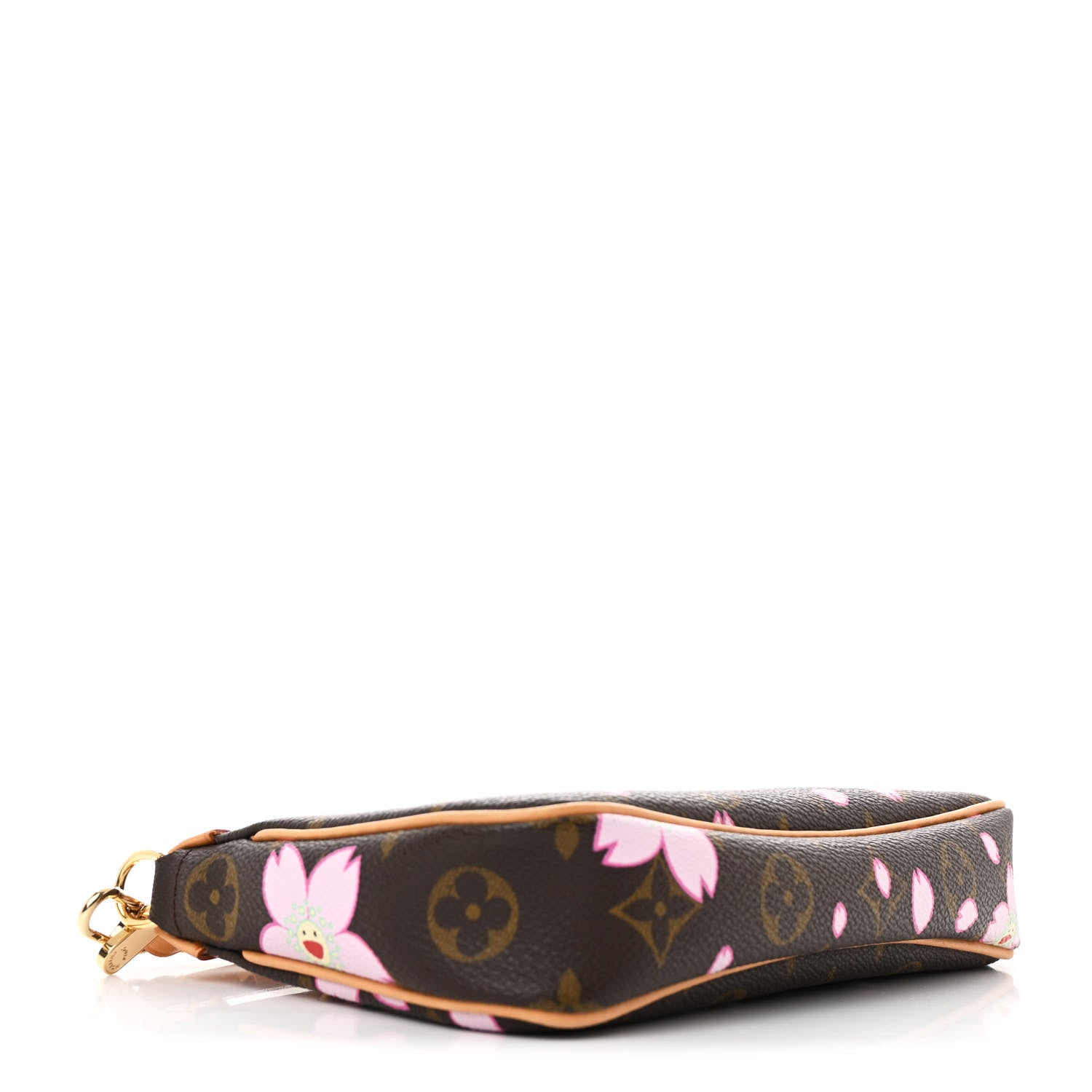Louis Vuitton Monogram Cherry Blossom Pochette Accessories Brown 4 of 10