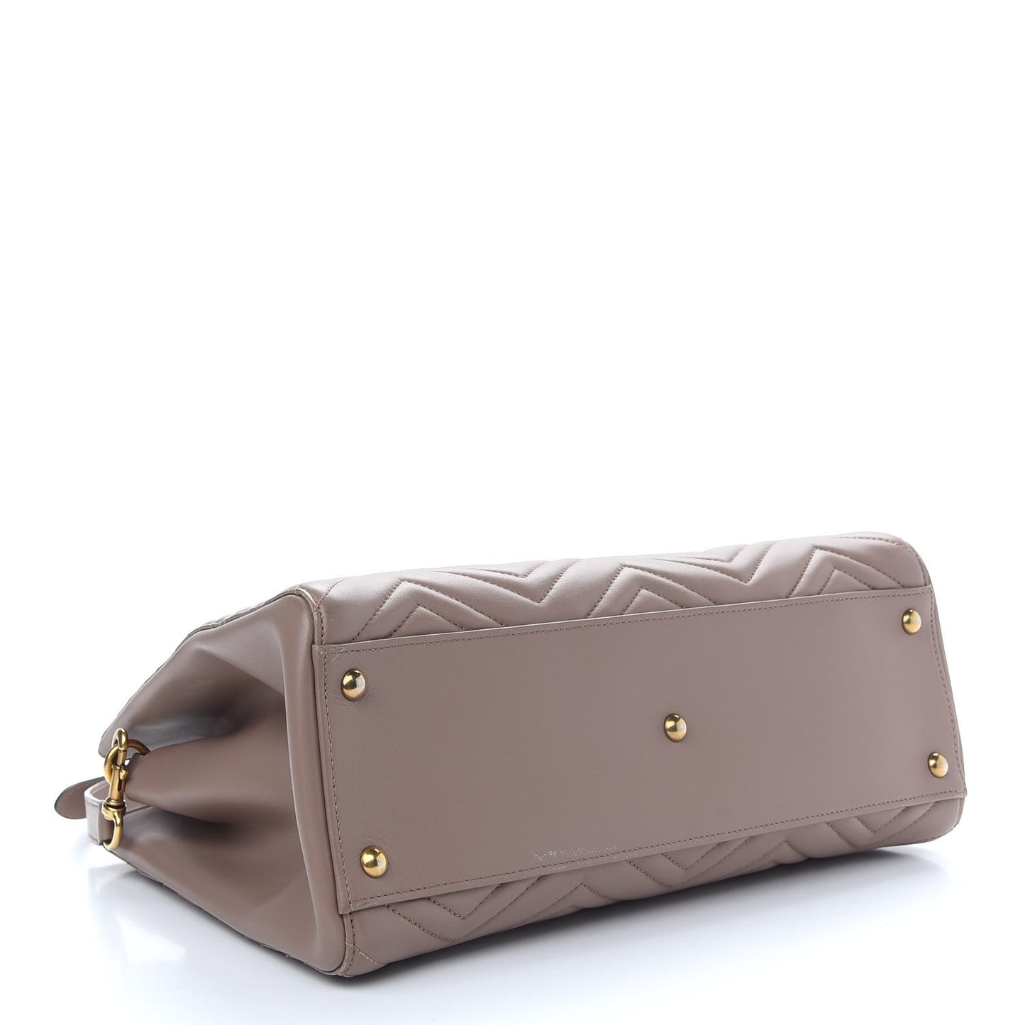 Calfskin Matelasse Medium GG Marmont Tote Porcelain Rose