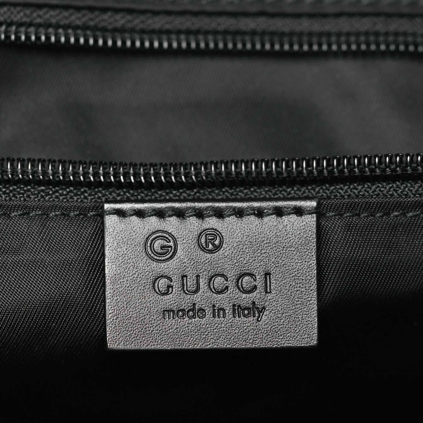 Techno Canvas Web Flap Messenger Bag Black