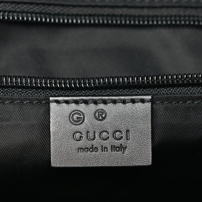 Gucci Techno Canvas Web Flap Messenger Bag Black 6 of 9