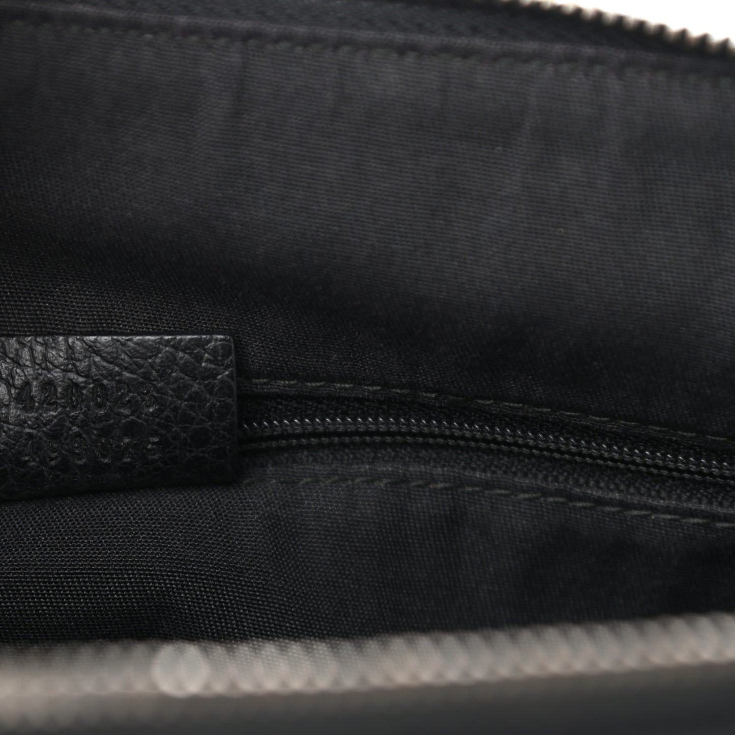 Nylon Monogram Medium Dome Bag Black