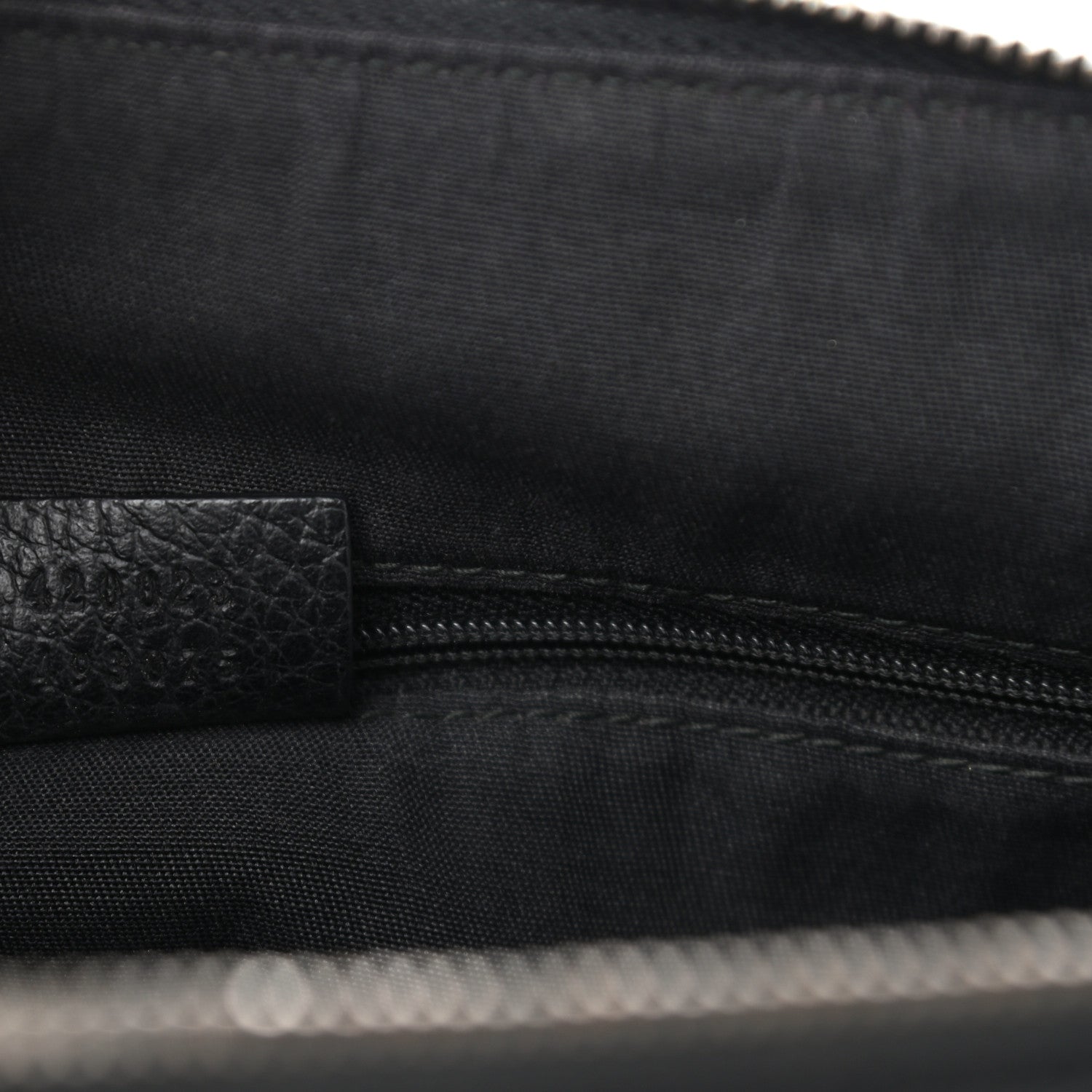 Gucci Nylon Monogram Medium Dome Bag Black 7 of 11