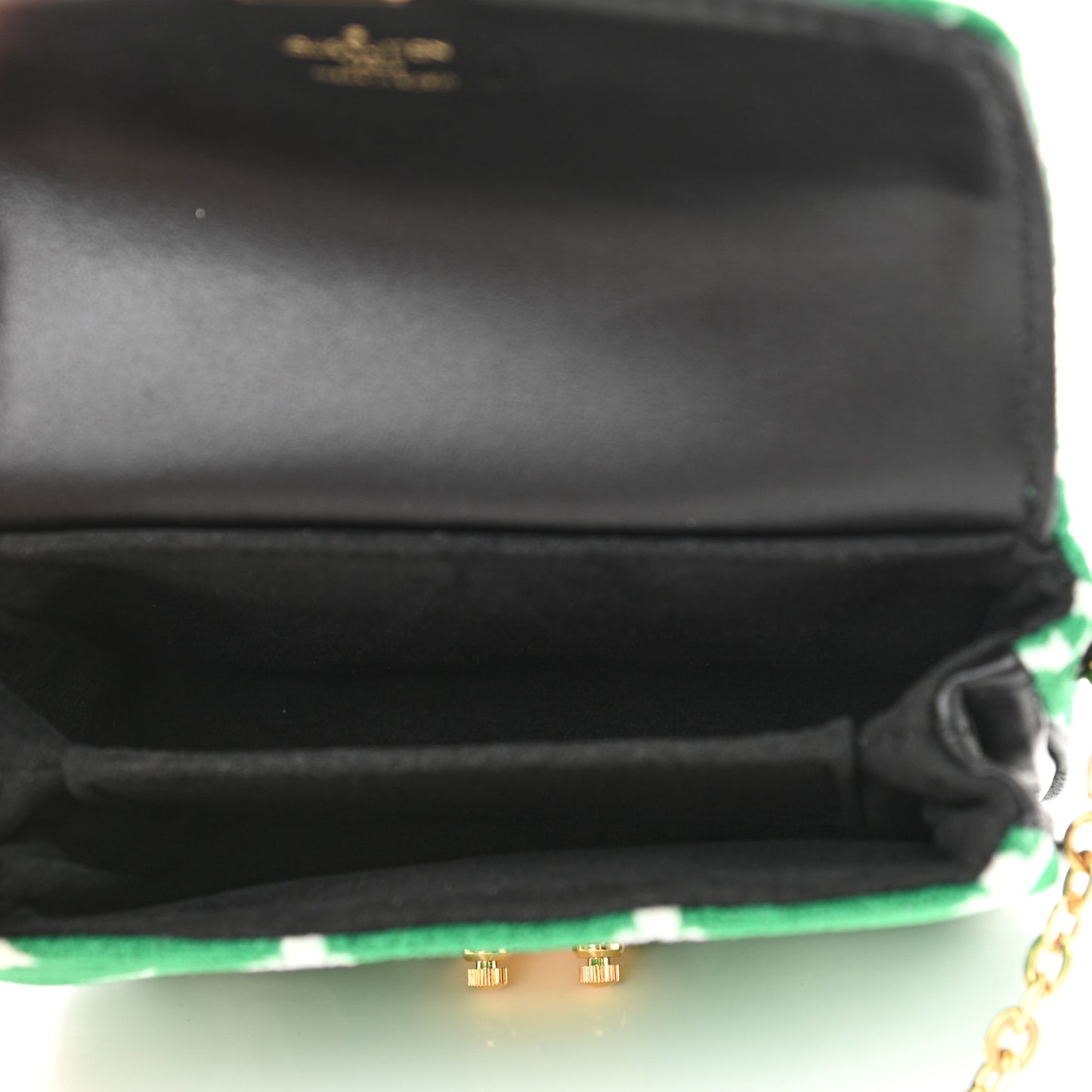 Monogram Jacquard Velvet Micro Metis Green