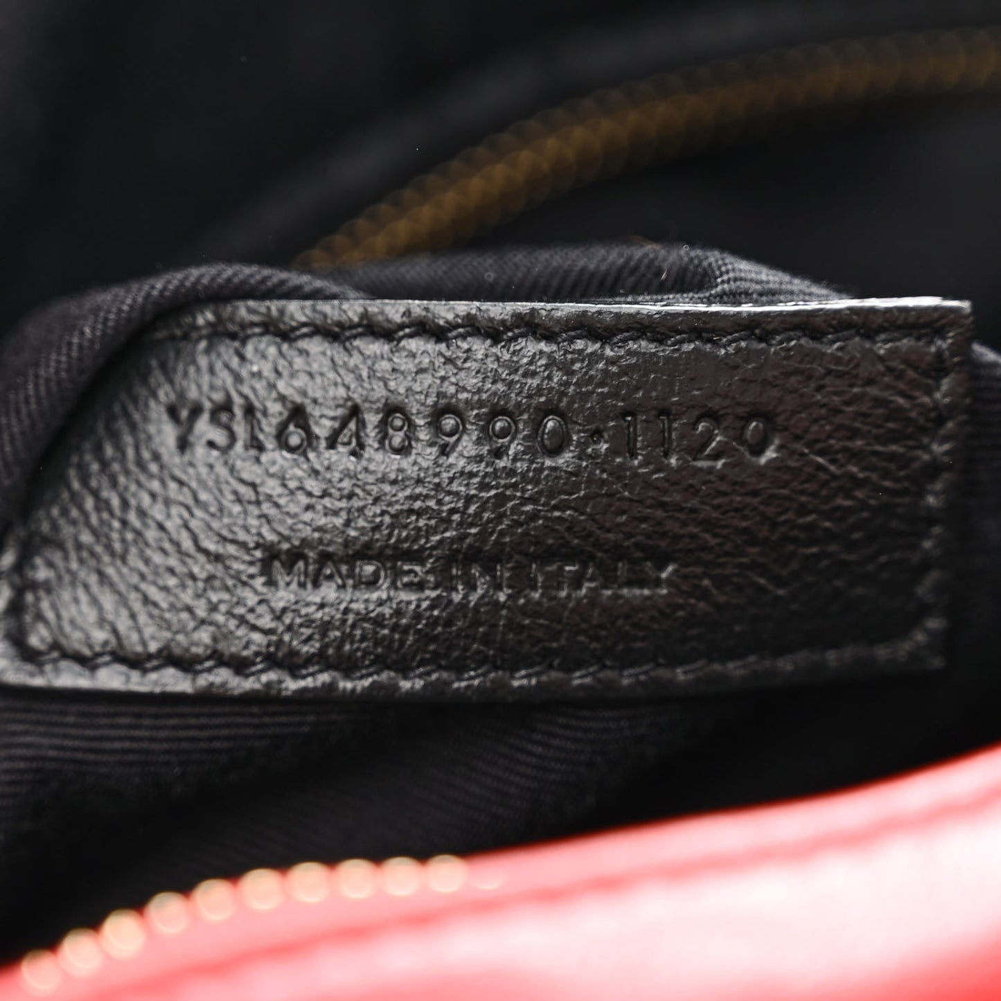 Lambskin Quilted Monogram Victoire Camera Bag Rouge Eros