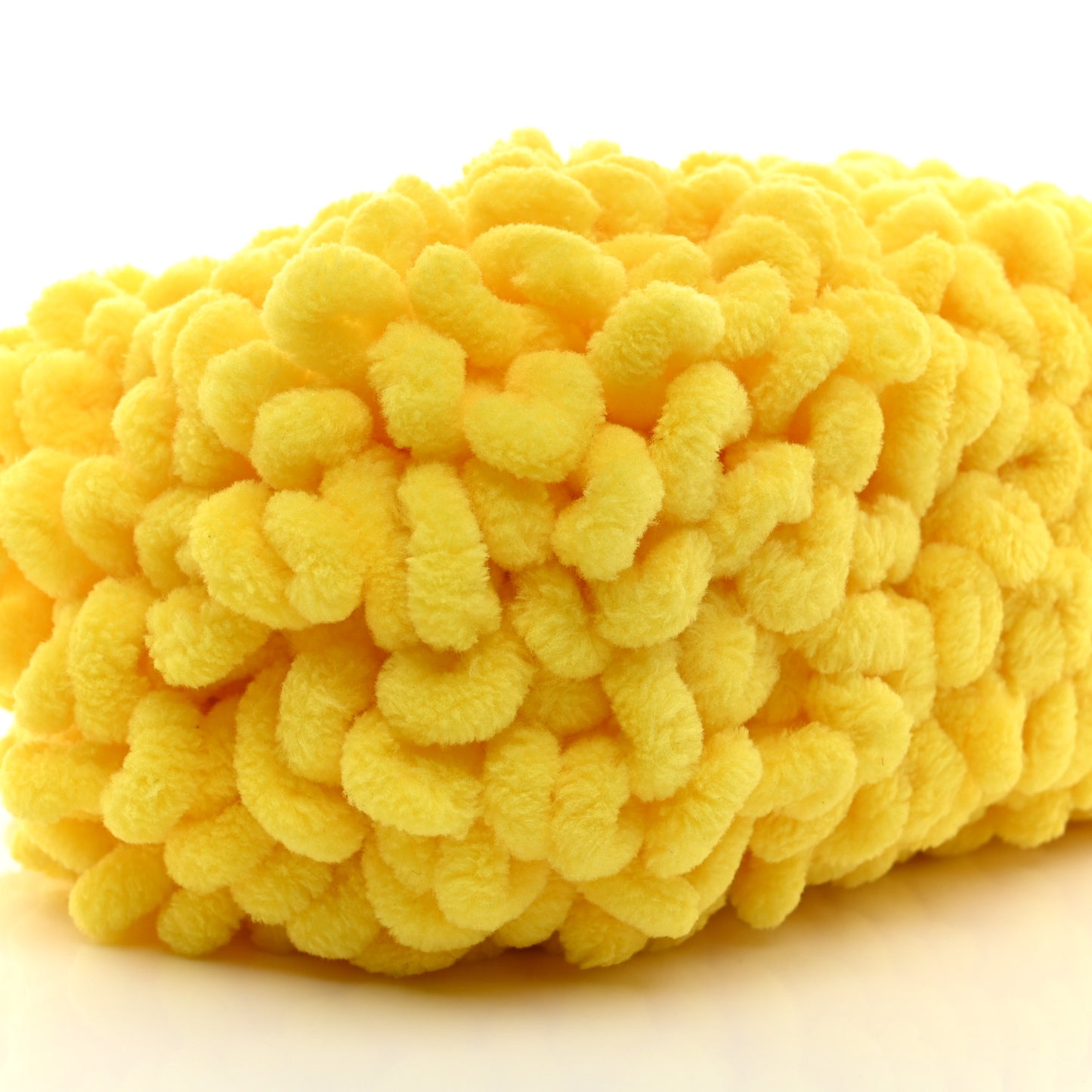 Chenille The Mini Pouch Lemon