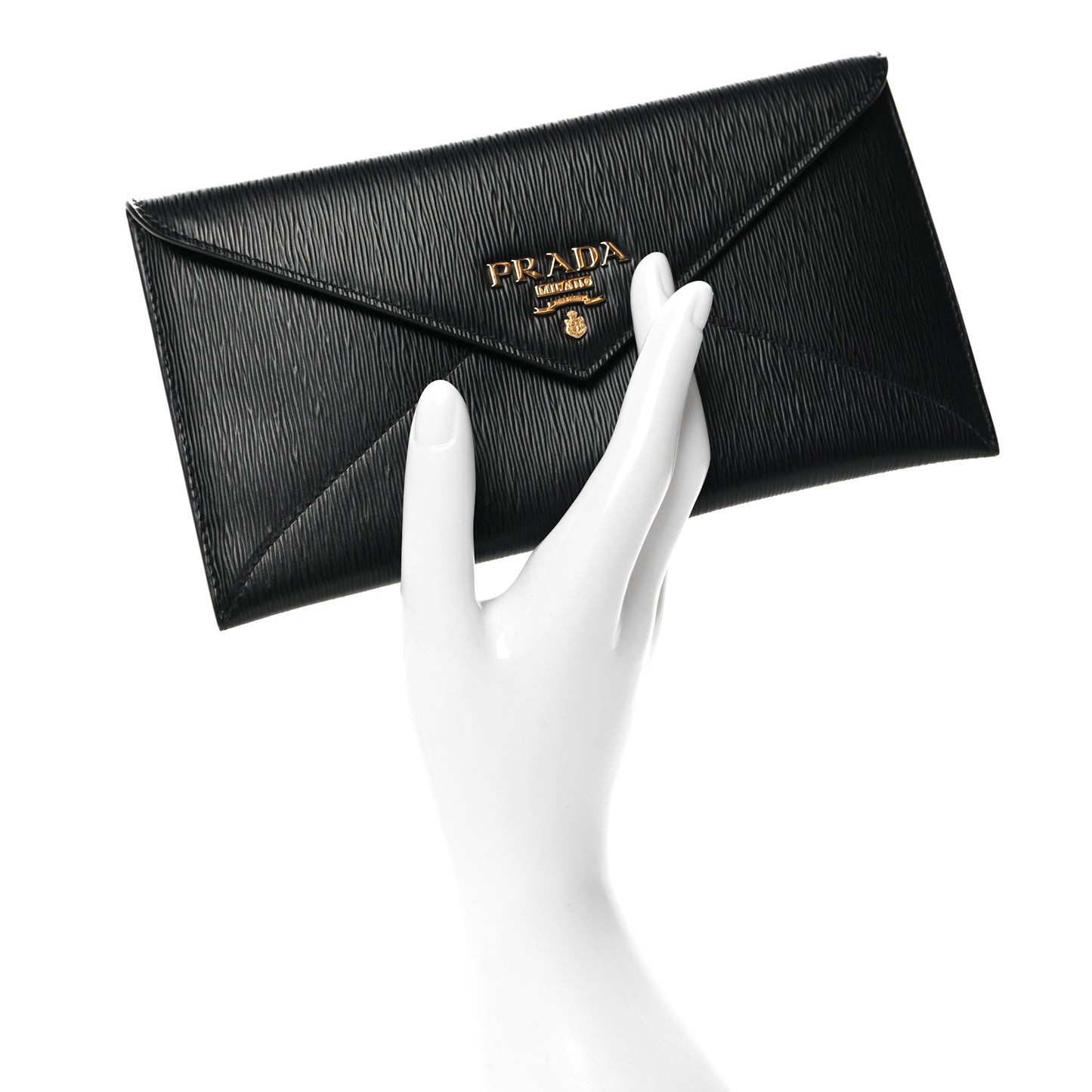 Vitello Move Envelope Wallet Black