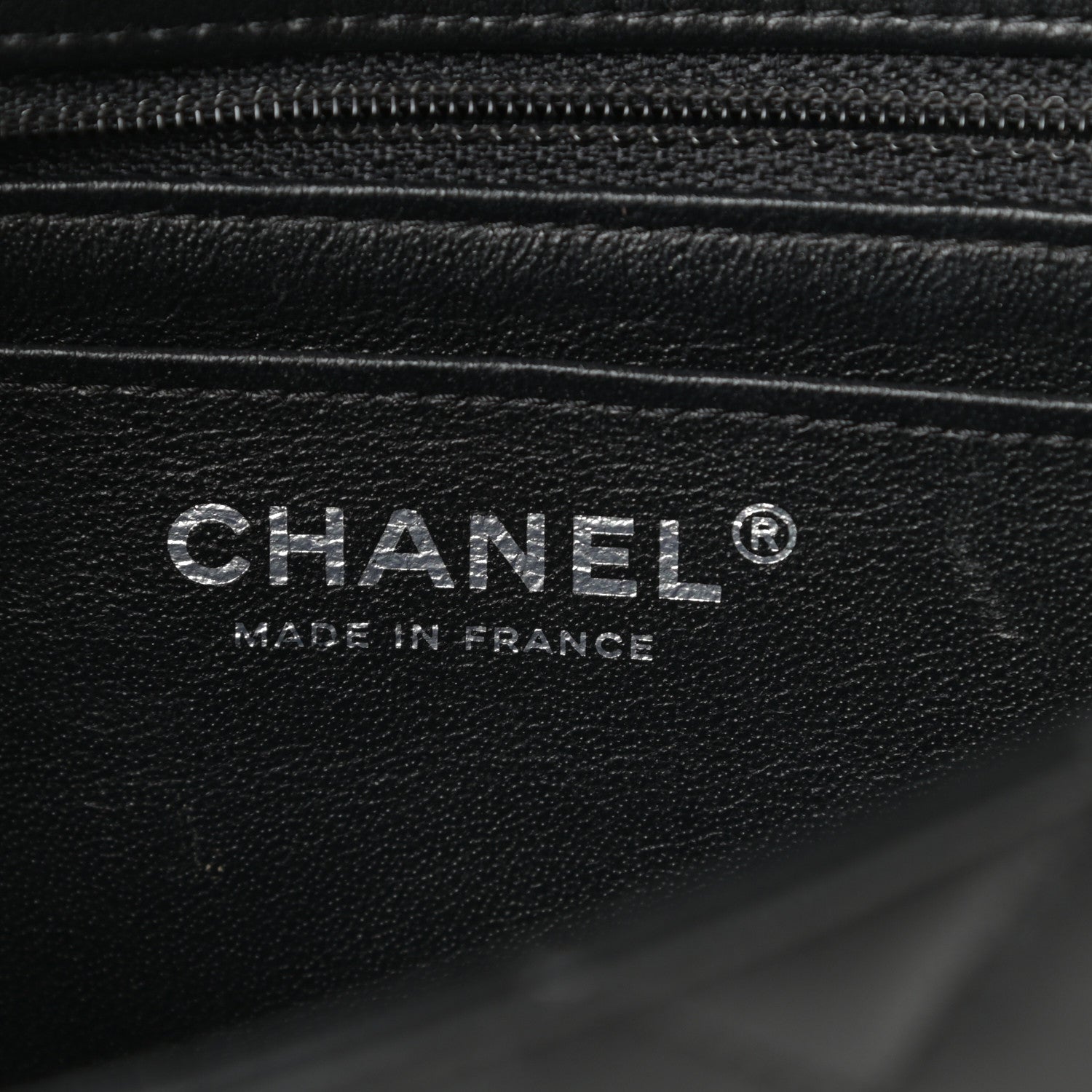 Chanel Lambskin Quilted Mini Rectangular Flap Black 6 of 14