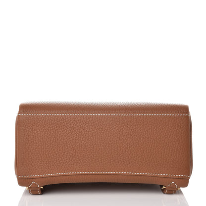 Hermes Togo Kelly Ado Backpack Gold 6 of 31
