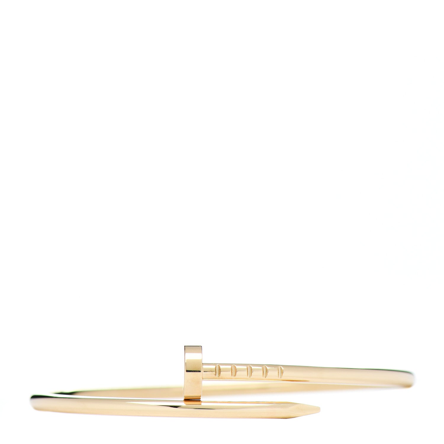 Cartier 18K Yellow Gold Small Juste Un Clou Bracelet 14 1 of 6