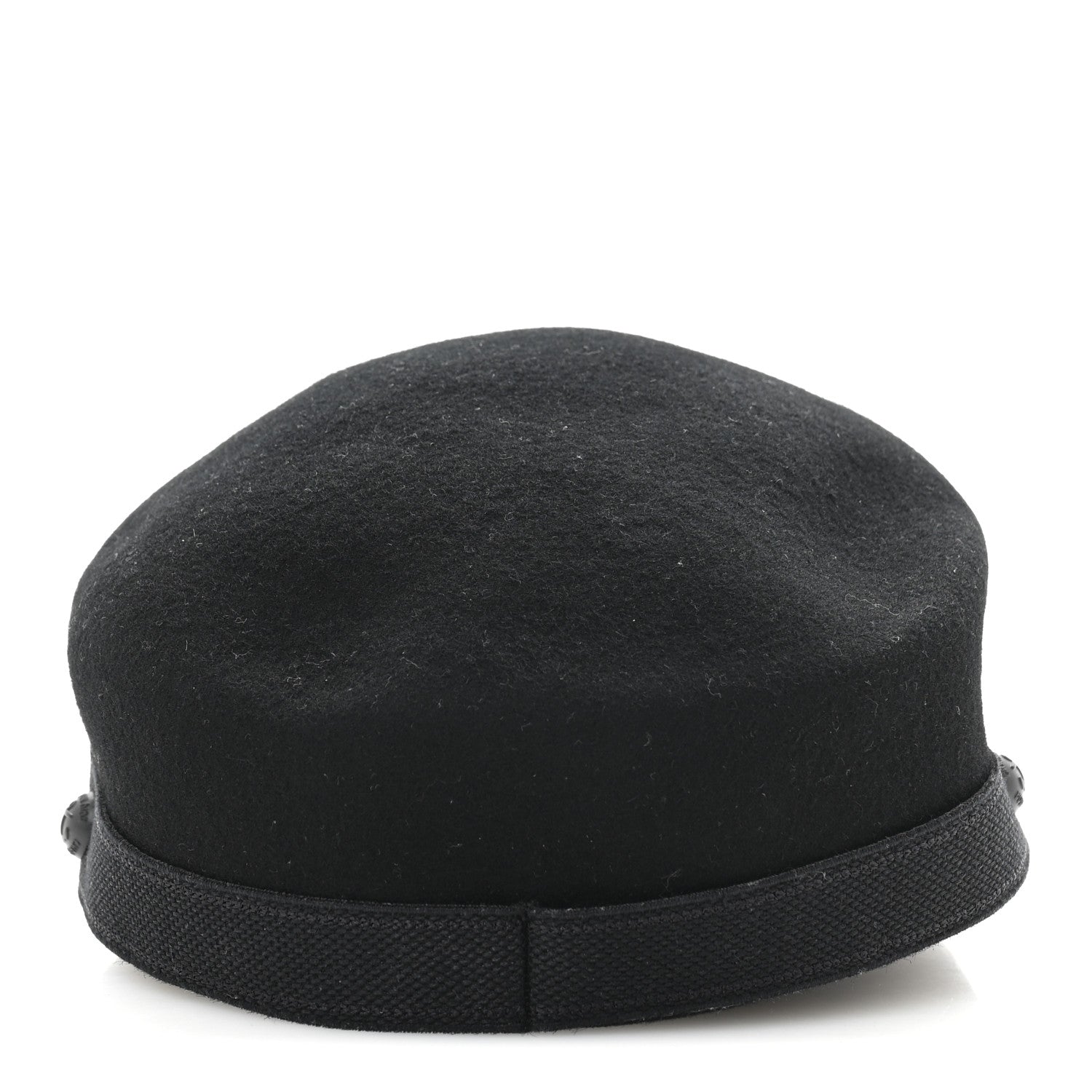 Christian Dior Wool Felt Cap 57 Black 6 of 9