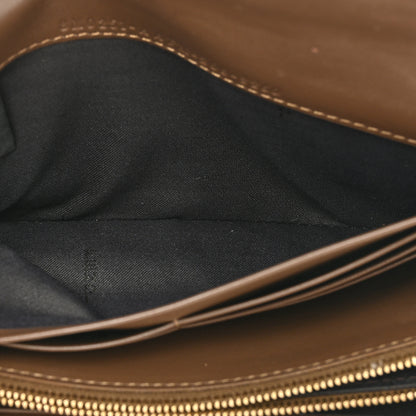 Fendi Vitello Soft F is Fendi Bi-Color FF 1974 Embossed Continental Envelope Wallet Maya Black 5 of 16
