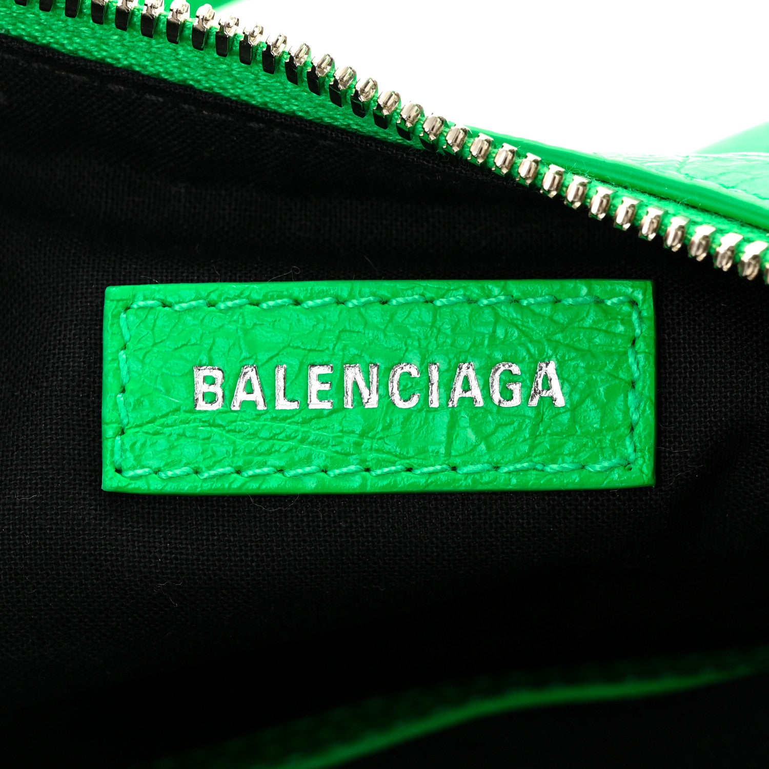 Balenciaga Agneau Arena Le Cagole Shoulder Bag XS Vivid Green 6 of 10