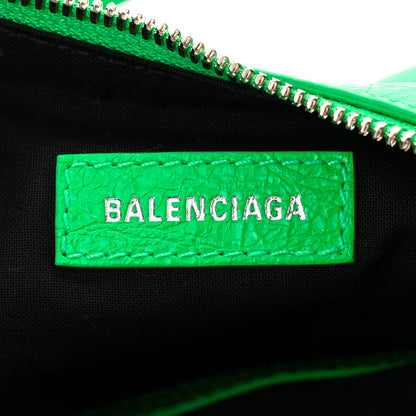 Balenciaga Agneau Arena Le Cagole Shoulder Bag XS Vivid Green 6 of 10