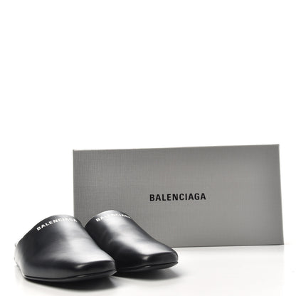 Balenciaga Calfskin Mules 36.5 Black 10 of 10