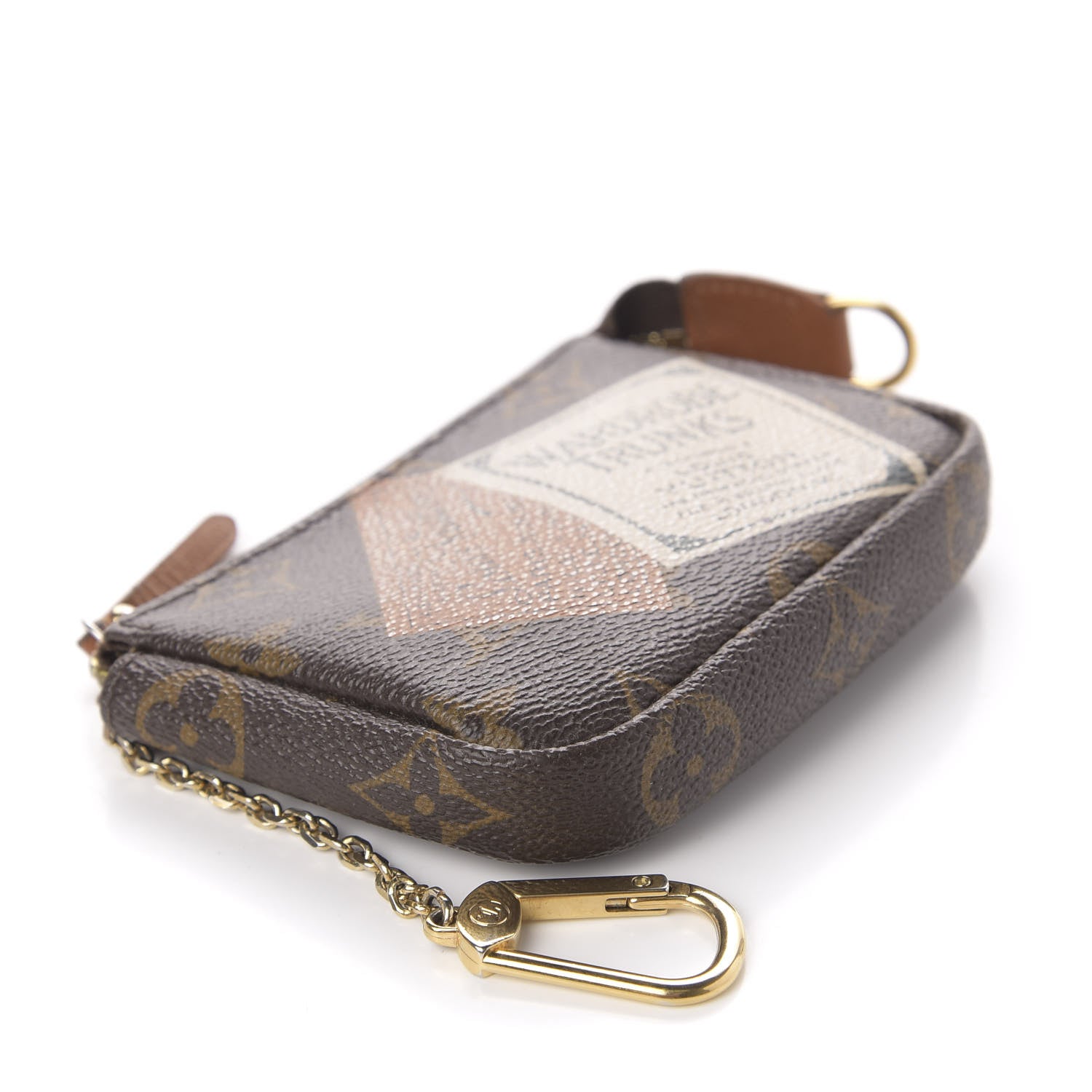 Louis Vuitton Monogram Trunks and Bags Pochette Cles Key Holder 4 of 10