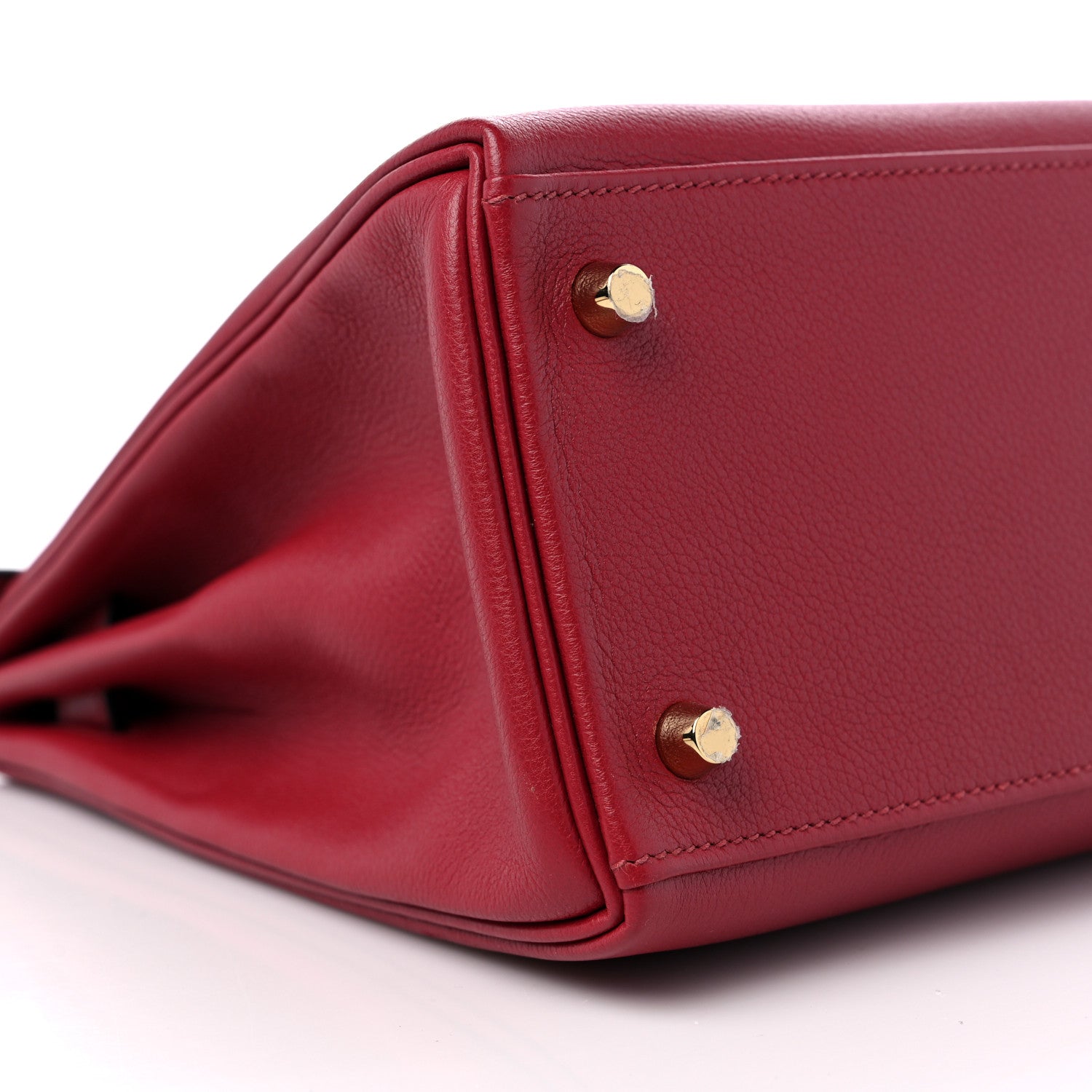 Hermes Evercolor Kelly Retourne 28 Rouge Grenat 8 of 9
