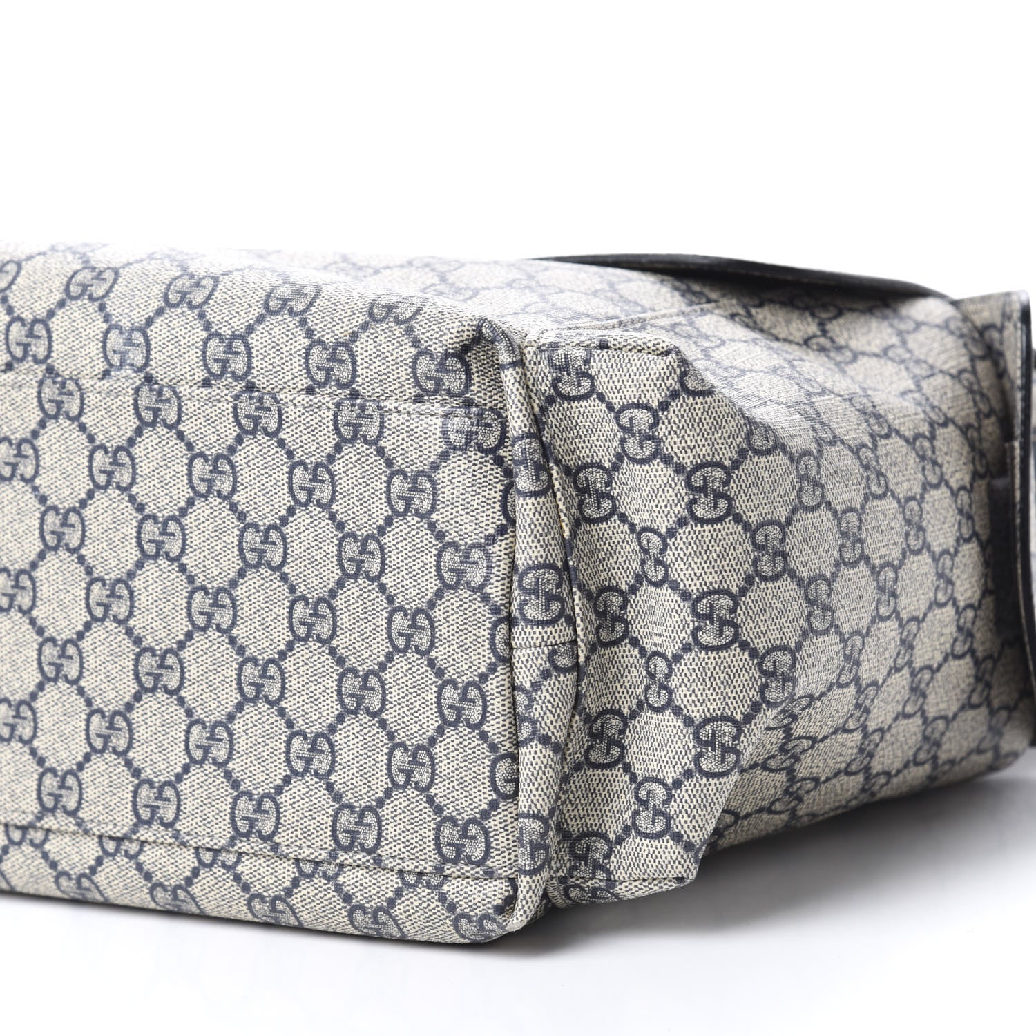 Gucci GG Plus Monogram Messenger Diaper Bag Navy 8 of 13