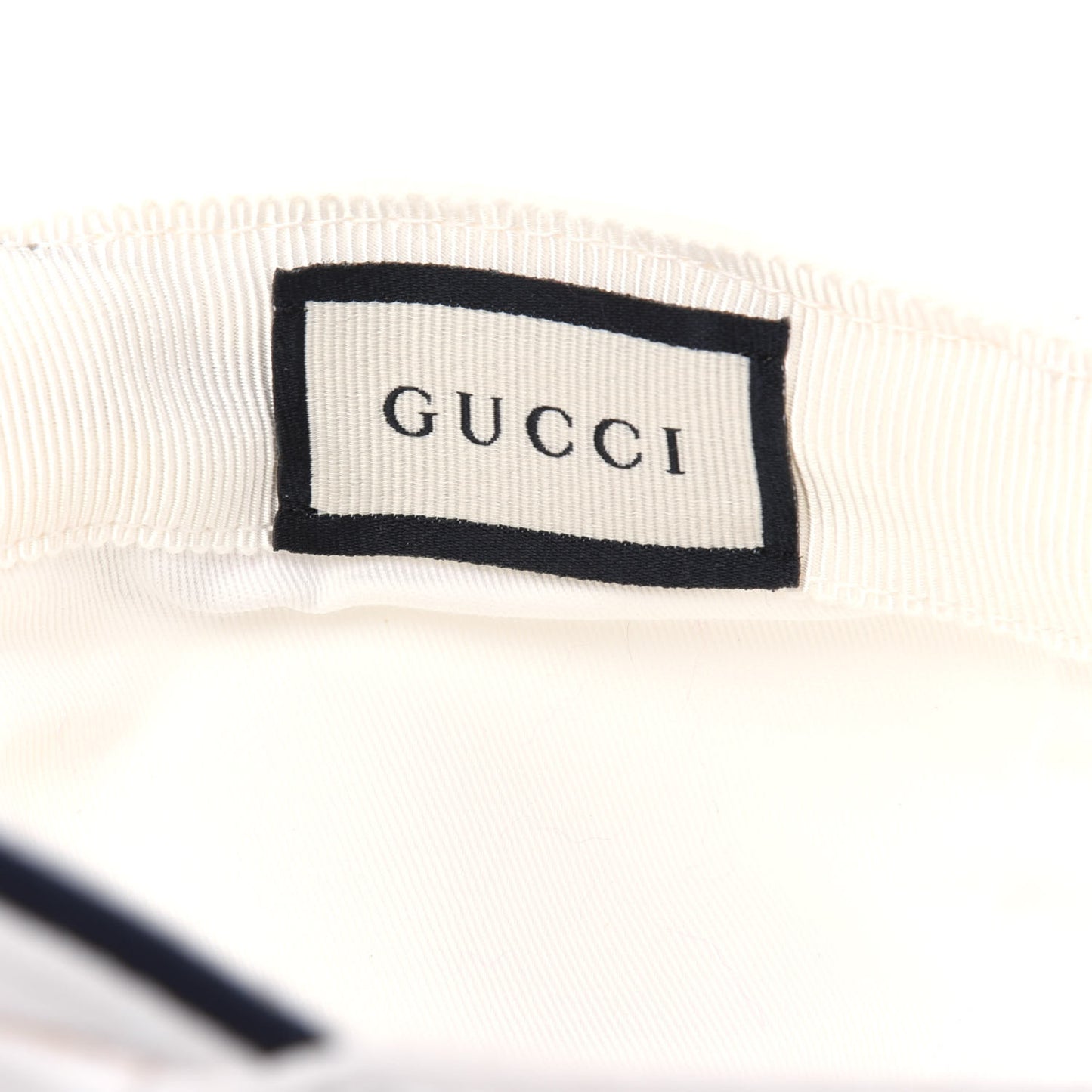 Canvas Web Baseball Hat S 57 White