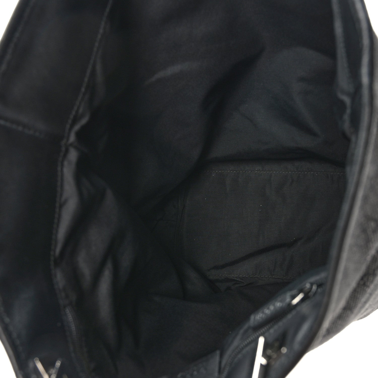 Gucci Monogram Large Bucket Tote Black 5 of 9