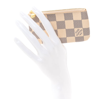 Louis Vuitton Damier Azur Key Pouch 2 of 7