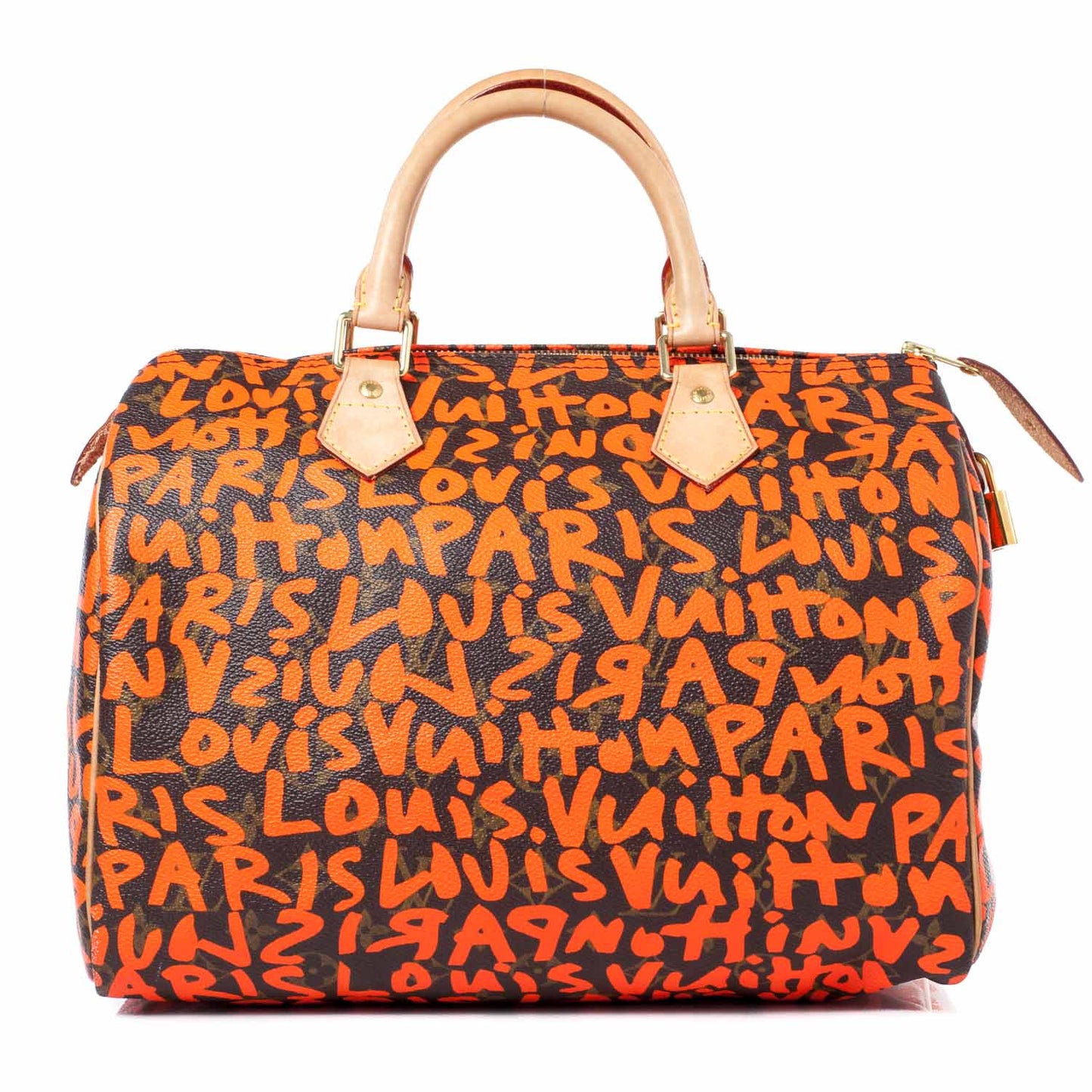 Monogram Graffiti Speedy 30 Orange