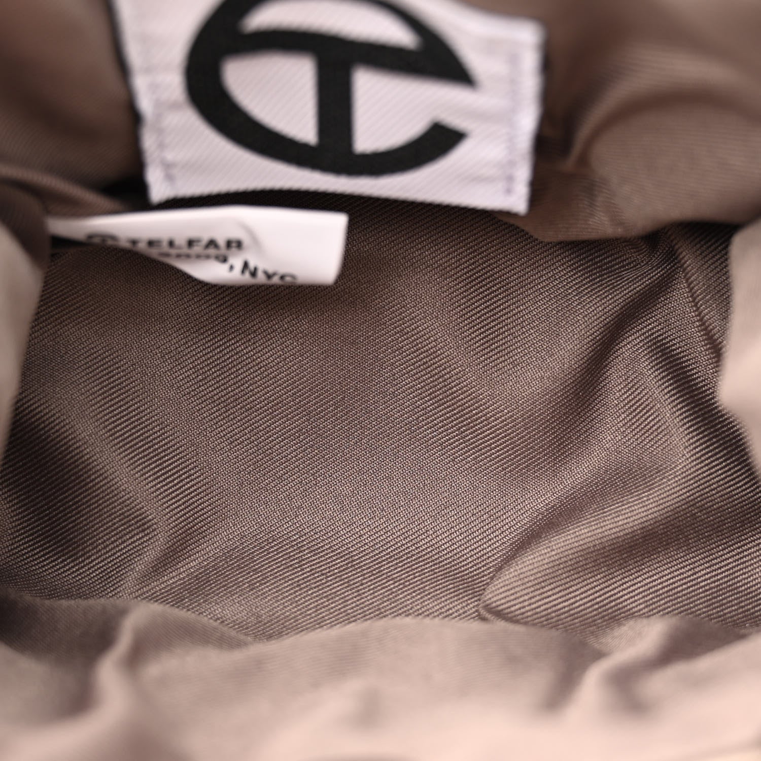 Telfar Metallic Vegan Leather Small Shopping Bag Bronze 5 of 10