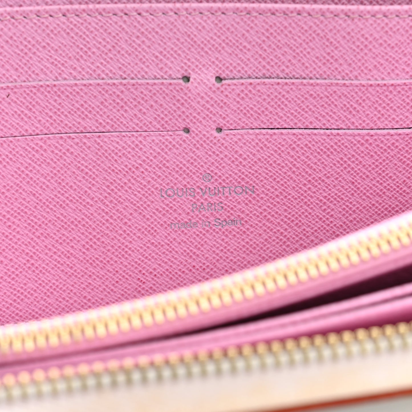 Monogram Multicolor Zippy Wallet White Litchi