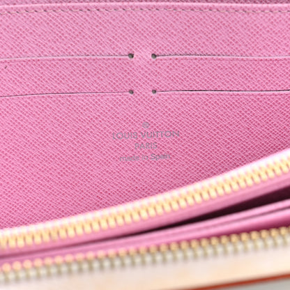 Louis Vuitton Monogram Multicolor Zippy Wallet White Litchi 6 of 10