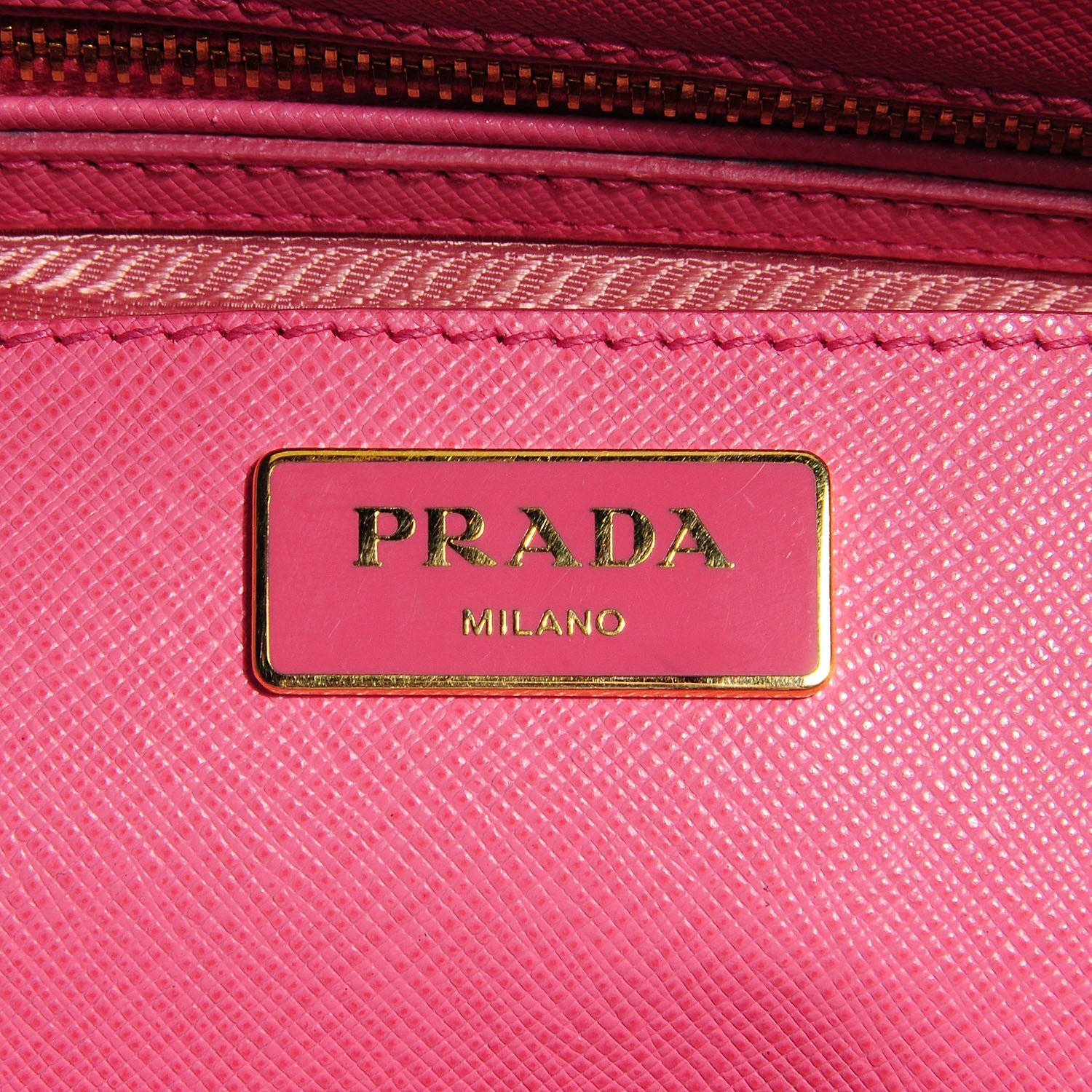 Prada Saffiano Medium Galleria Double Zip Tote Geranio 6 of 10