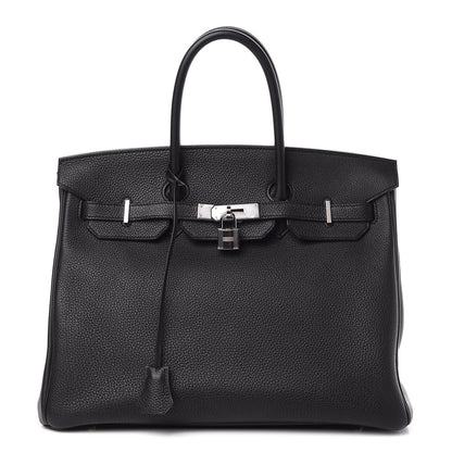Hermes Togo Birkin 35 Black 1 of 10