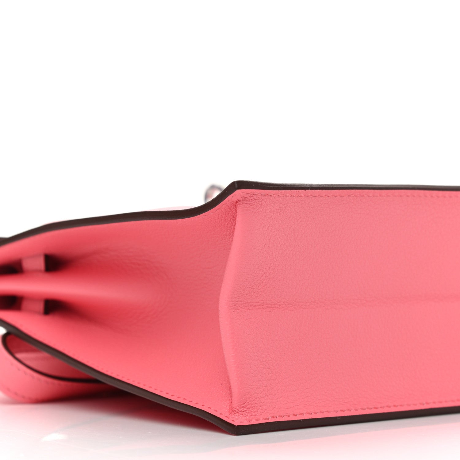 Hermes Evercolor Kelly Danse II Belt Bag Rose Azalee 9 of 11