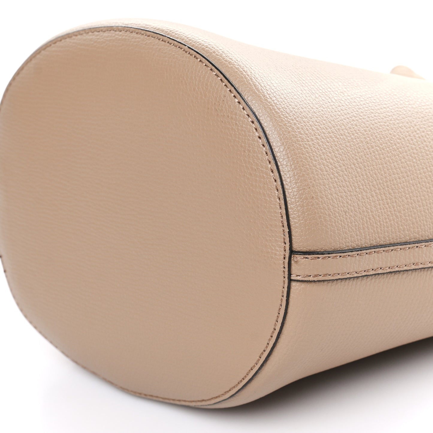 Calfskin Small Lorne Bucket Crossbody Natural