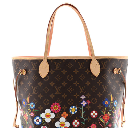 Louis Vuitton LV X TM Monogram Flowers Neverfull MM 8 of 10