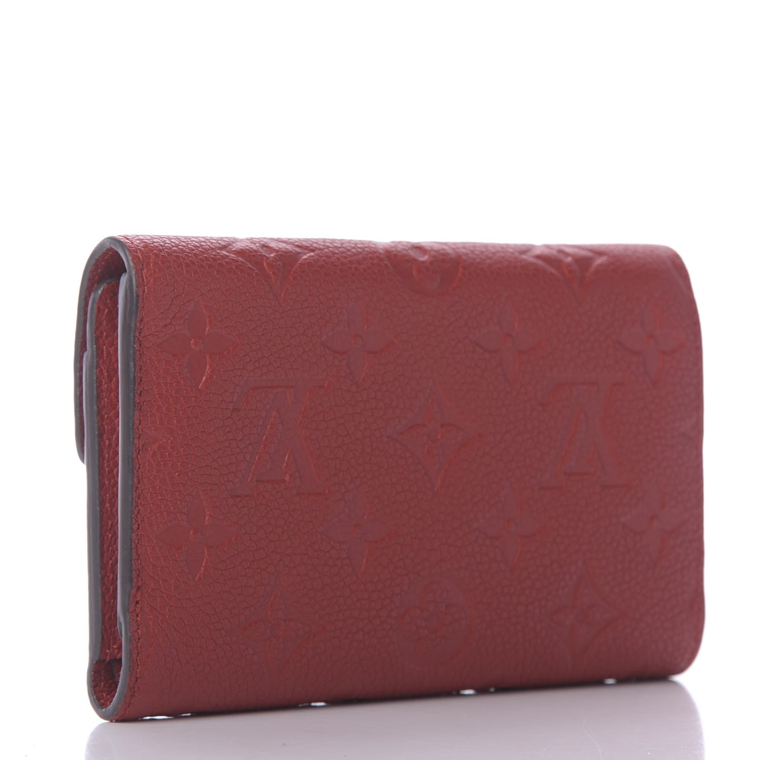 Louis Vuitton Empreinte Compact Curieuse Wallet Cherry 3 of 12