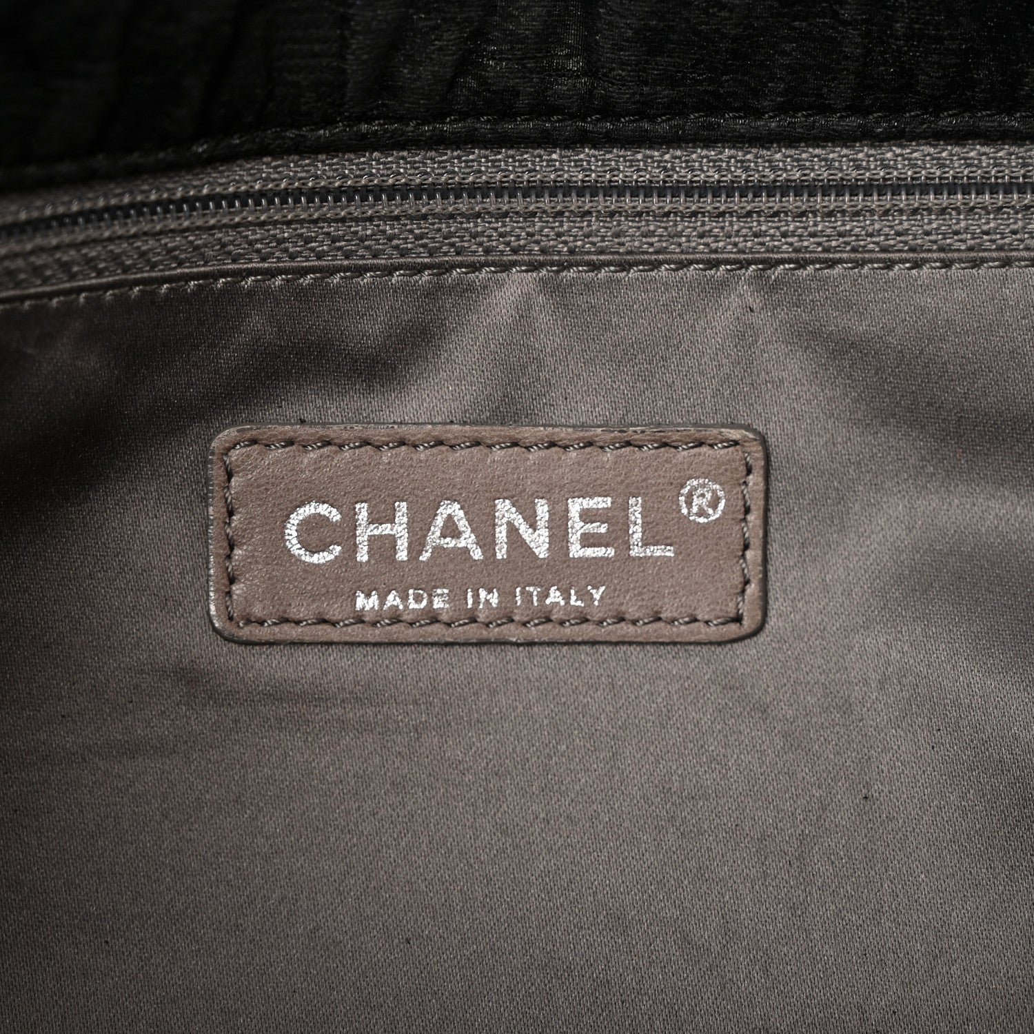 Chanel Coated Canvas Quilted Le Marais Flap Black 6 of 12