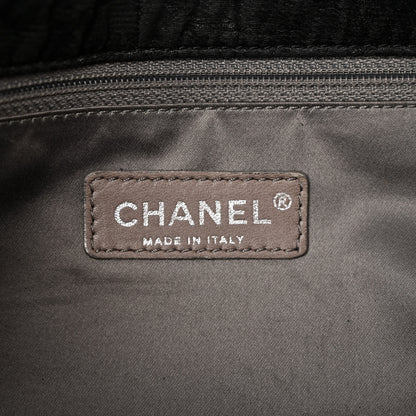Chanel Coated Canvas Quilted Le Marais Flap Black 6 of 12