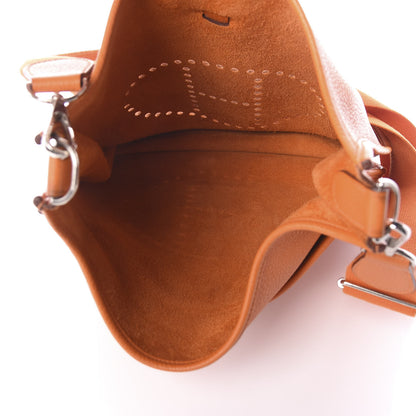 Hermes Taurillon Clemence Evelyne III GM Orange 5 of 9