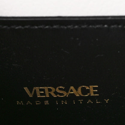 Versace Grained Calfskin La Medusa Shoulder Bag White 6 of 8