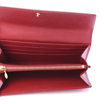 Louis Vuitton Vernis Sarah Wallet Pomme D'Amour 5 of 10