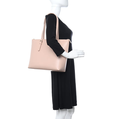 Versace Calfskin Shopping Tote Pink 2 of 10