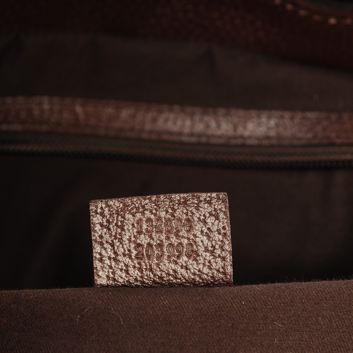 Monogram Large Web Shopper Tote Brown